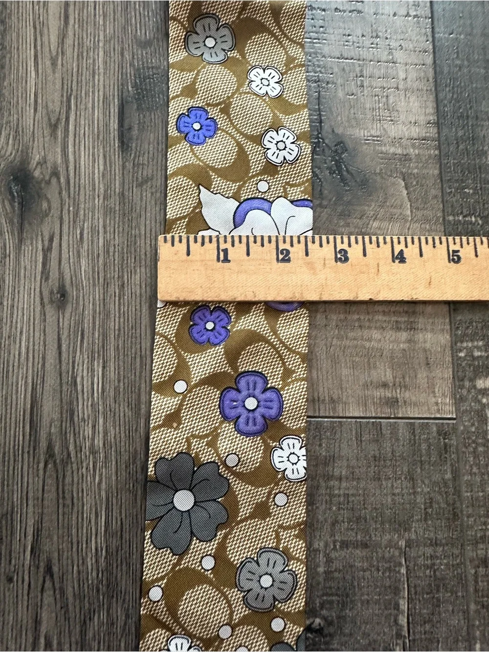 COACH Skinny Silk Bag Scarfs Lot Of 2